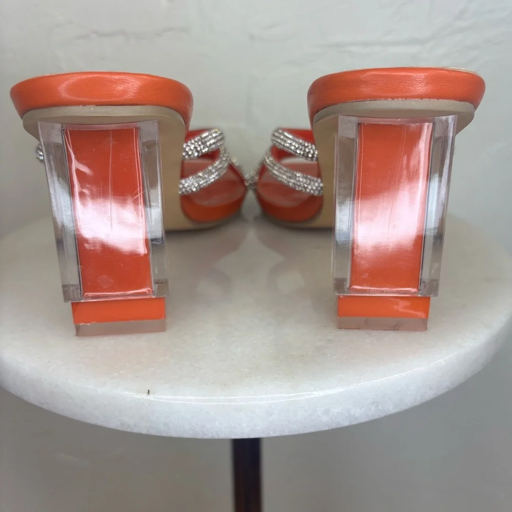 N/A orange rhinestone
